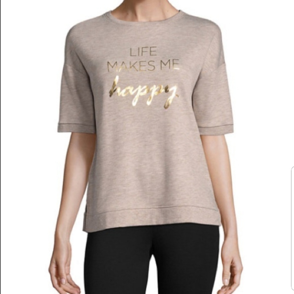 Liz Claiborne Life Makes Me Happy top